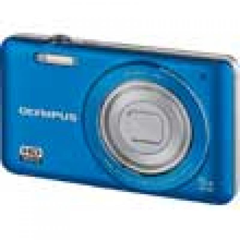 Olympus VG120 14MP Digital Compact Camera - Blue.