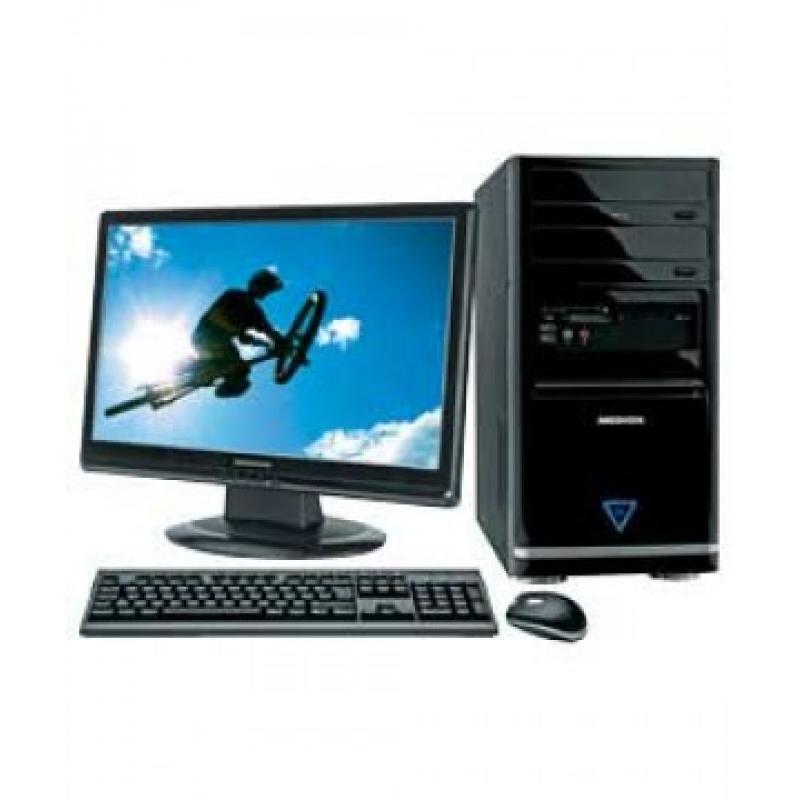 Medion Akoya Desktop and Monitor V1 - Black.