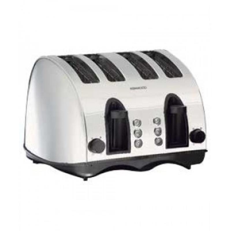 Kenwood 4 Slice Stainless Steel Toaster. 
