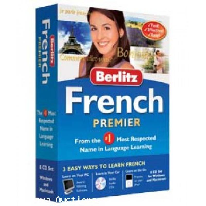Berlitz French Premier Language Tutorial Software.