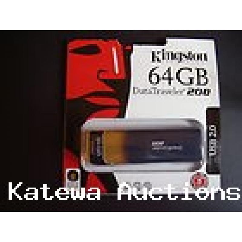 Kingston DataTraveler 200 ** 64GB ** USB flash drive